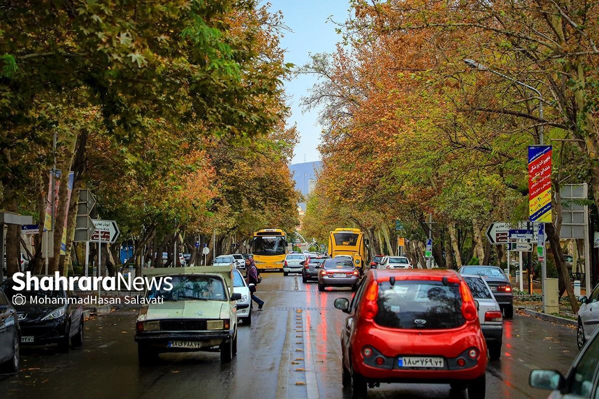 احتمال رگبار باران در ارتفاعات خراسان رضوی