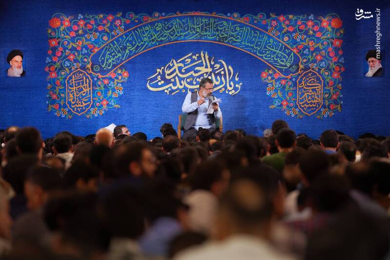 شب ولادت حضرت زینب(س) در هیئت رایه‌العباس