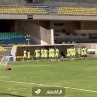 اولین تصویر تمرین پرسپولیس بدون هاشمیان