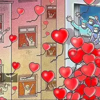 کاریکاتور/ روز‌هایی که پرستاران با از خودگذشتگی، در خط مقدم نبرد ایستادند