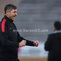 آقا کریم، سرمربی پرسپولیس در دیدار مقابل تراکتور