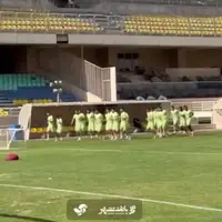 اولین تصویر تمرین پرسپولیس بدون هاشمیان