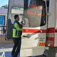واژگونی مینیبوس در محور کرمانشاه – کامیاران با ۱۴ مصدوم