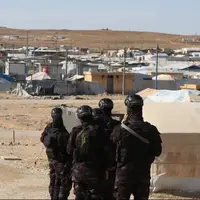 درگیری شدید تروریست ها در داخل اردوگاه الهول سوریه