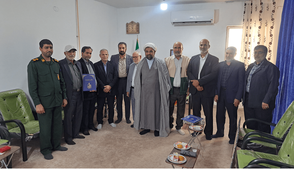 رئیس جدید نمایندگی ستاد توسعه و بازسازی عتبات عالیات نرماشیر منصوب شد