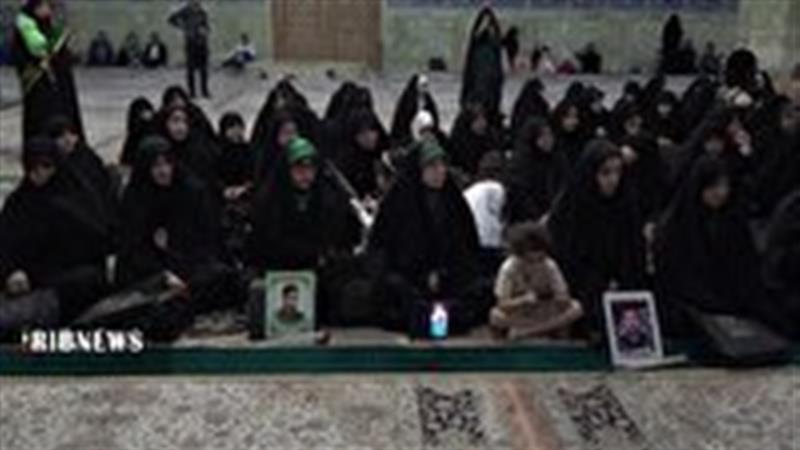 آئین پاسداشت بانوان جریان ساز مقاومت در حرم مطهر حضرت معصومه (س)