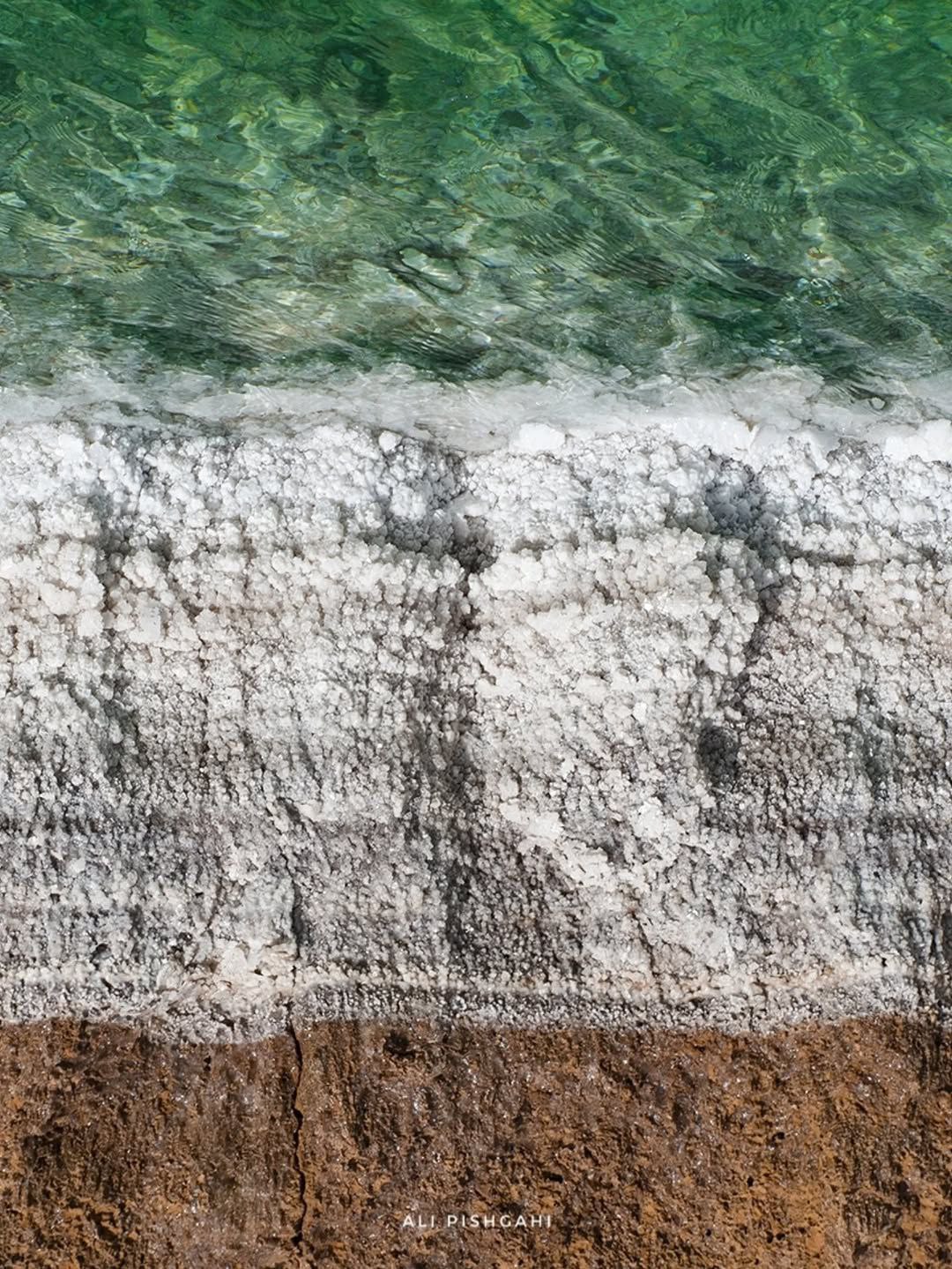 آبشار پتاس در اصفهان؛ اولین آبشار نمکی در جهان