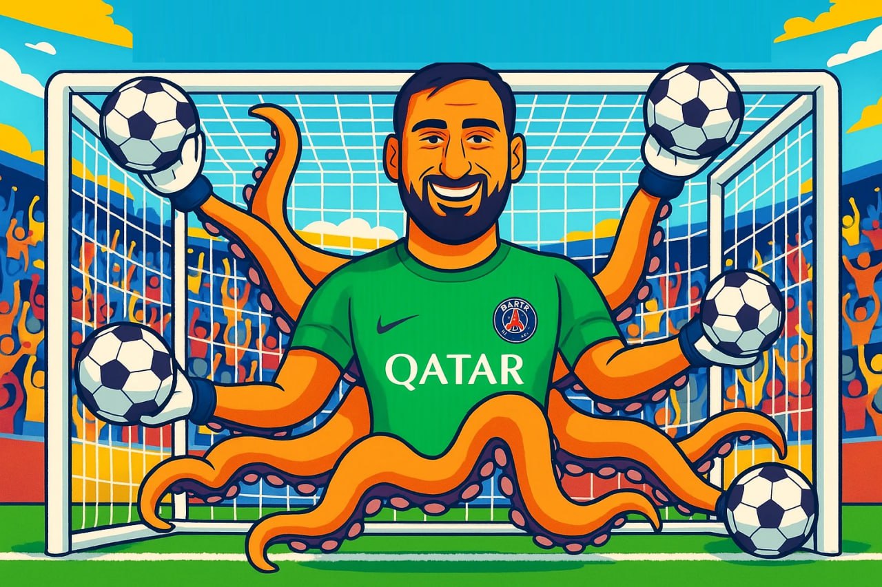 من هشتپای ایتالیایی هستم!