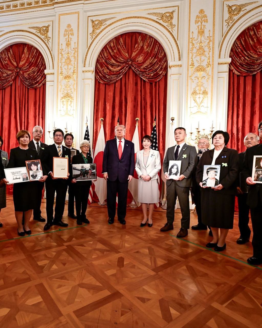 تصاویر کاخ سفید از سفر ترامپ به ژاپن و دیدار با مقامات این کشور