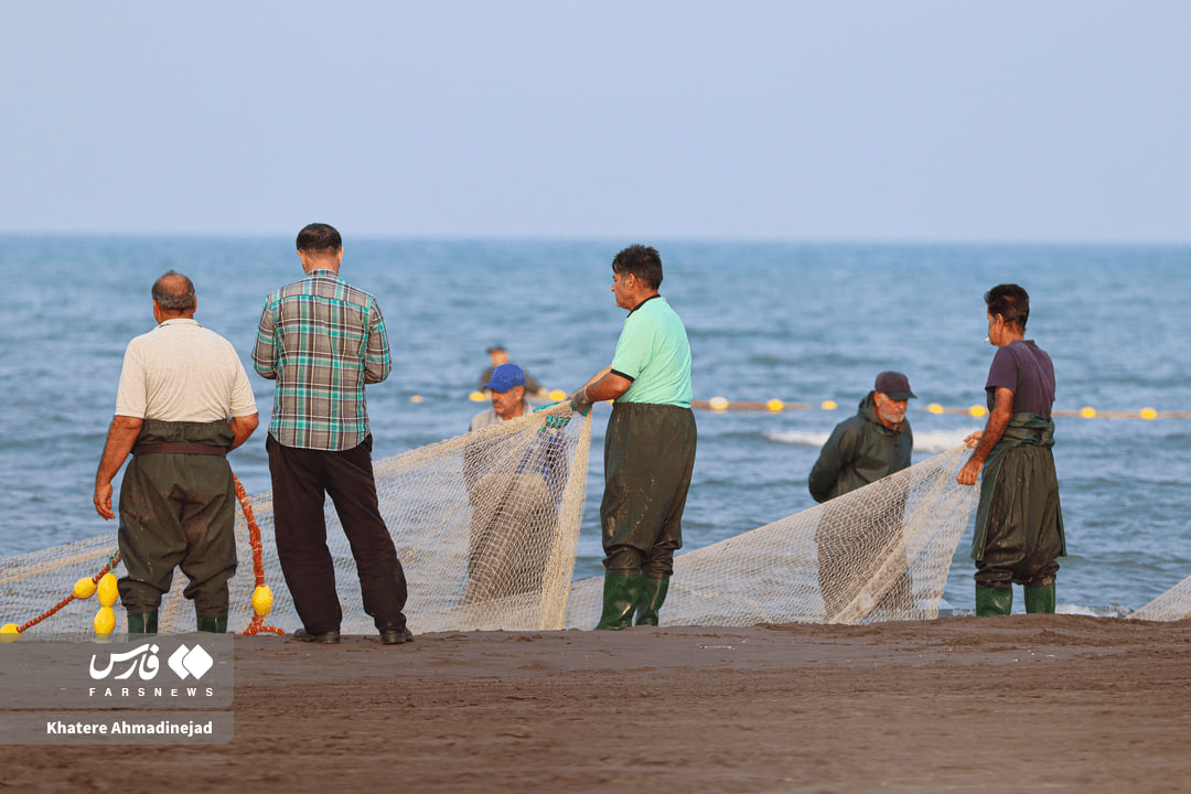 آغاز فصل صید در کاسپین