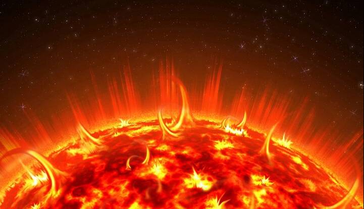 چرا روی خورشید هم باران میبارد؟