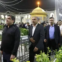 وزیر کشور جمهوری اسلامی پاکستان به حرم مطهر رضوی مشرف شد