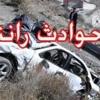 تصادف یک خودرو با دیوار در رباط کریم یک کشته و ۲ مصدوم برجا گذاشت