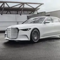 نسل آینده مرسدس S کلاس با چهرهای از آینده؛ رندری متفاوت و جسورانه