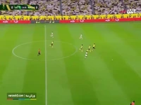 گل اول الاتحاد به النصر توسط بنزما