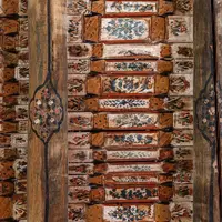 سقف چوبی مسجد ملارستم در مراغه