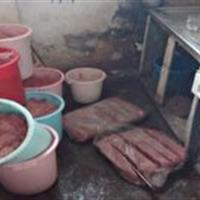 نقطه تاریک تولید مواد غذایی، کارگاههای زیرزمینی تولید فرآوردههای گوشتی