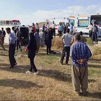 ۱۱ نفر از دانشآموزان حادثه مینیبوس در نقده از بیمارستان ترخیص شدند