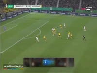 گل اول آینتراخت به دورتموند توسط کناف