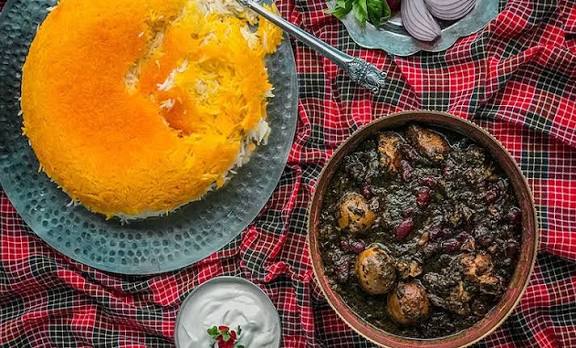 قرمه سبزی مامان بزرگ پز