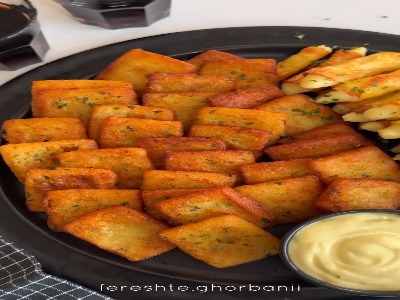 ۲ مدل فینگرفود با سیب زمینی