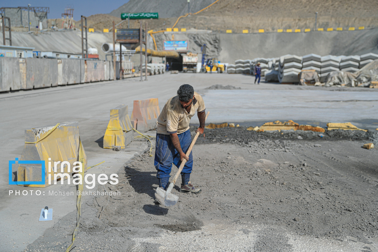 عکس/ اجرای طرح انتقال آب هزارمسجد به مشهد