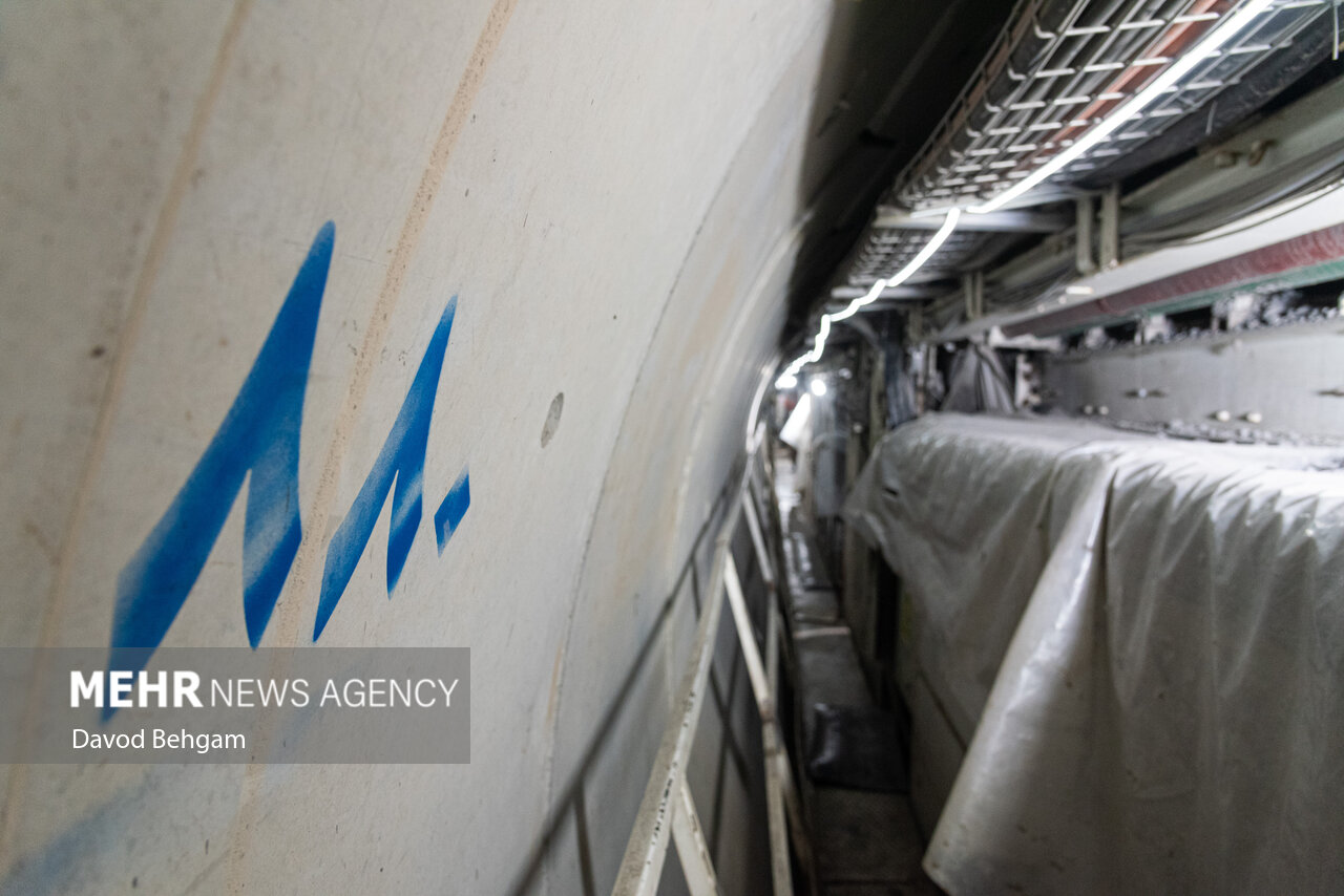 پروژه تونل در حال احداث انتقال آب هزارمسجد به مشهد