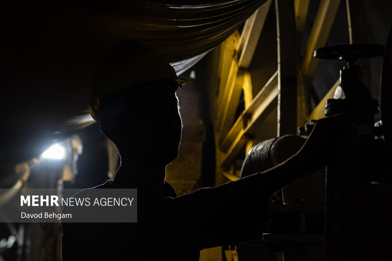 پروژه تونل در حال احداث انتقال آب هزارمسجد به مشهد