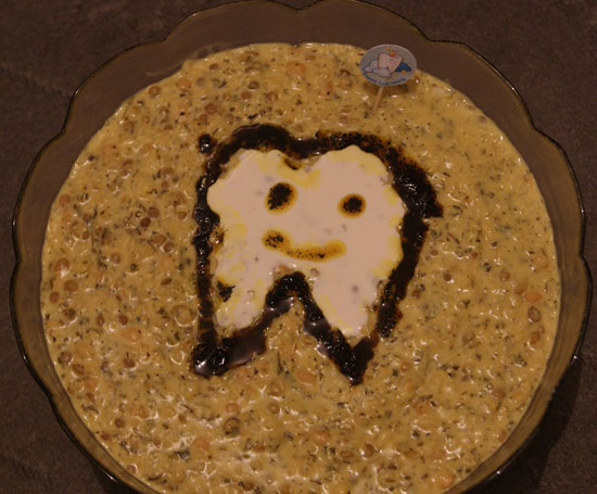 برای کوچولو «آش دندونی» درست کنید