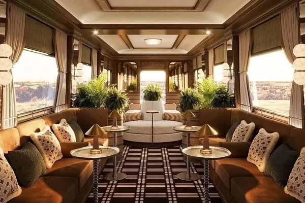 رونمایی از اولین قطار مجلل خاورمیانه در عربستان