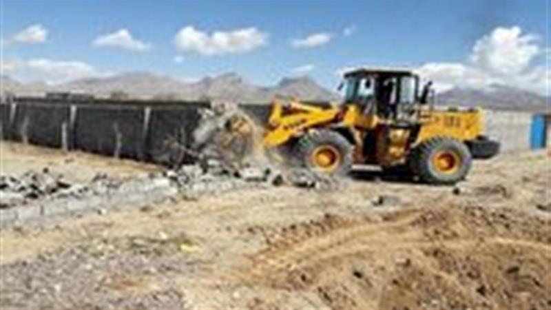 رفع تصرف اراضی ملی در سلطانیه