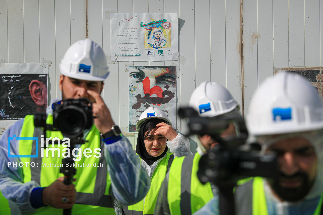 عکس/ اجرای طرح انتقال آب هزارمسجد به مشهد