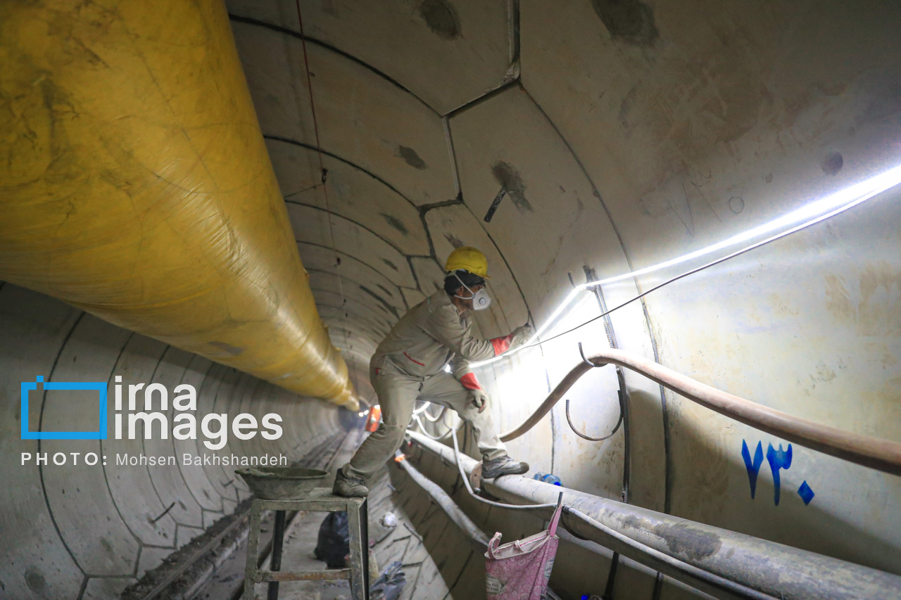 عکس/ اجرای طرح انتقال آب هزارمسجد به مشهد