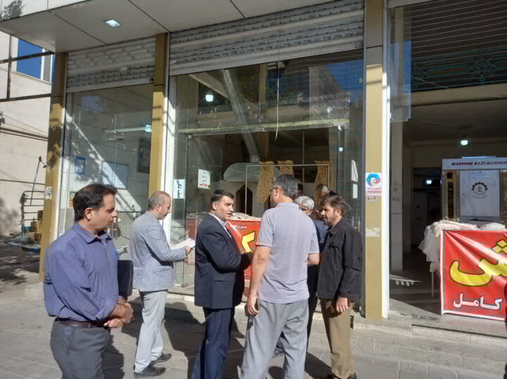 پلمب ۵ واحد نانوایی متخلف در شهرستان قزوین
