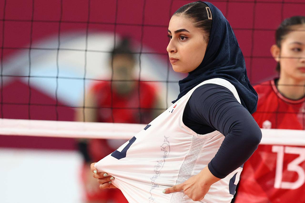  قهرمانی دختران والیبالیست ایران در بحرین