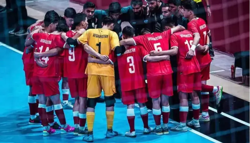 تقلب بزرگ تیم فوتسال افغانستان