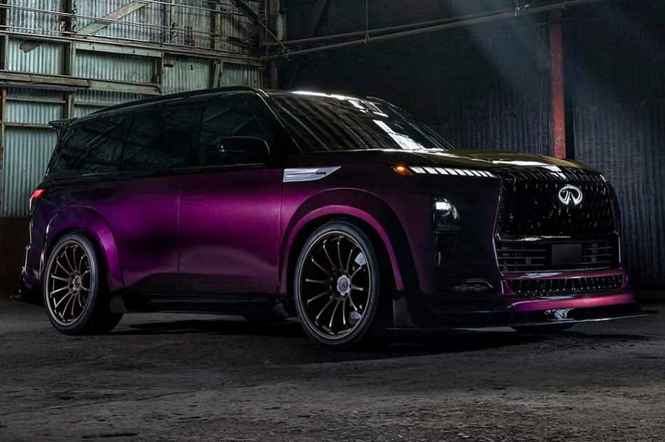 معرفی اینفینیتی QX80 با موتور نیسان GT-R و ۱۰۰۰ اسب بخار