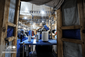 روستای لتگاه، قطب صنعت جوراب کشور