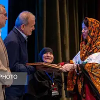 عکس/ مراسم بزرگداشت روز پرستار با حضور رئیس جمهور 