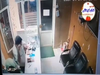 فیلم سرقت طلافروشی قدیمی و سارق دستگیر شده است
