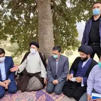 پیام دختر شهید رئیسی به مردم اندیکا: عشق صادق، مرز نمیشناسد