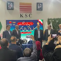 درخشش نبوغ ایرانی از دل تحریم ها و محدودیت ها؛ رونمایی فولاد خوزستان از نخستین پوشش محافظتی آهن اسفنجی در جهان