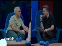 آیتم سوال و جواب بی ربط با امیرحسین مدرس و علی فروتن