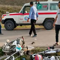 مصدومیت ۳ موتورسوار در سانحه رانندگی
