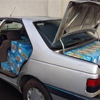 کشف لوازم خانگی قاچاق میلیاردی از ۲ دستگاه سواری شوتی در زنجان