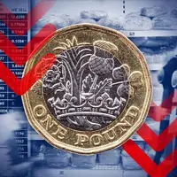 بزرگترین سقوط ارزش پوند طی 2 ساله اخیر