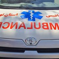 تصادف زنجیره ای در شهریار و مصدومیت ۵ نفر