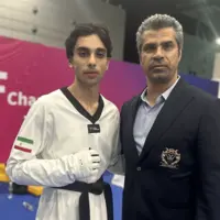 ورزشکار البرزی طلسم ۱۰ ساله طلای جهانی تکواندو را شکست