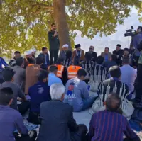 تجدید میثاق مردم اندیکا با شهید رئیسی