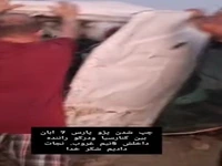 فیلم/ نجات راننده پژو پارس پس از واژگونی خودرو در قشم